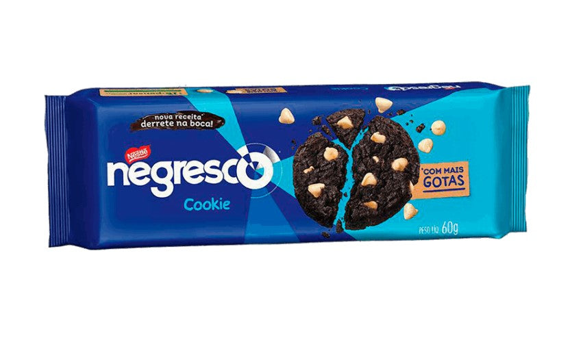 Biscoito Negresco Cookie Chocolate Gotas 60g