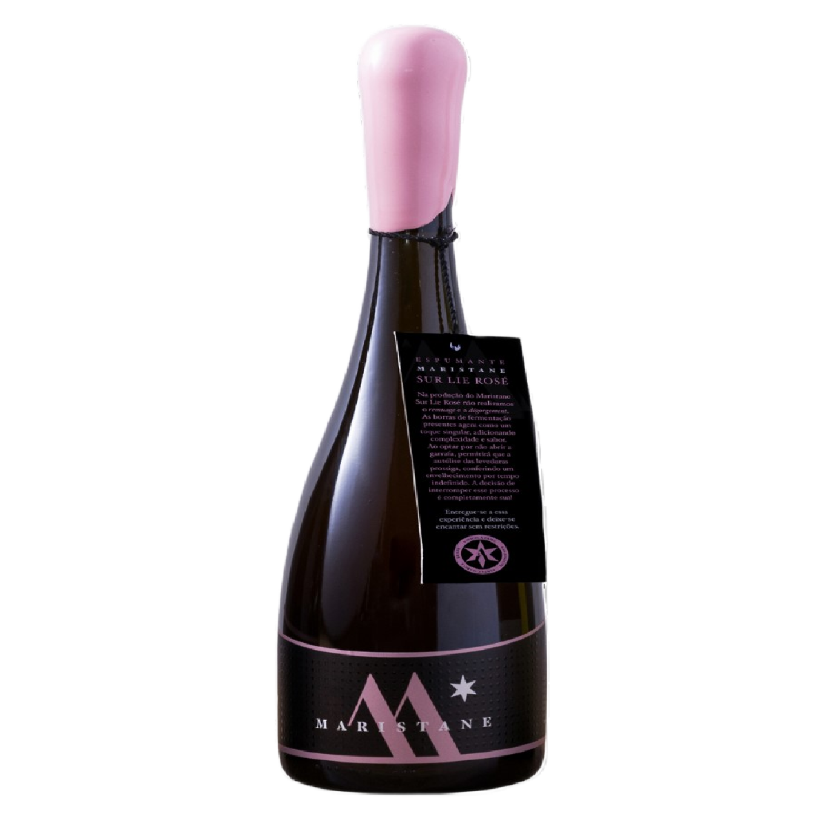 Espumante Brasileiro SurLie Rosé Maristane Fama 750ml