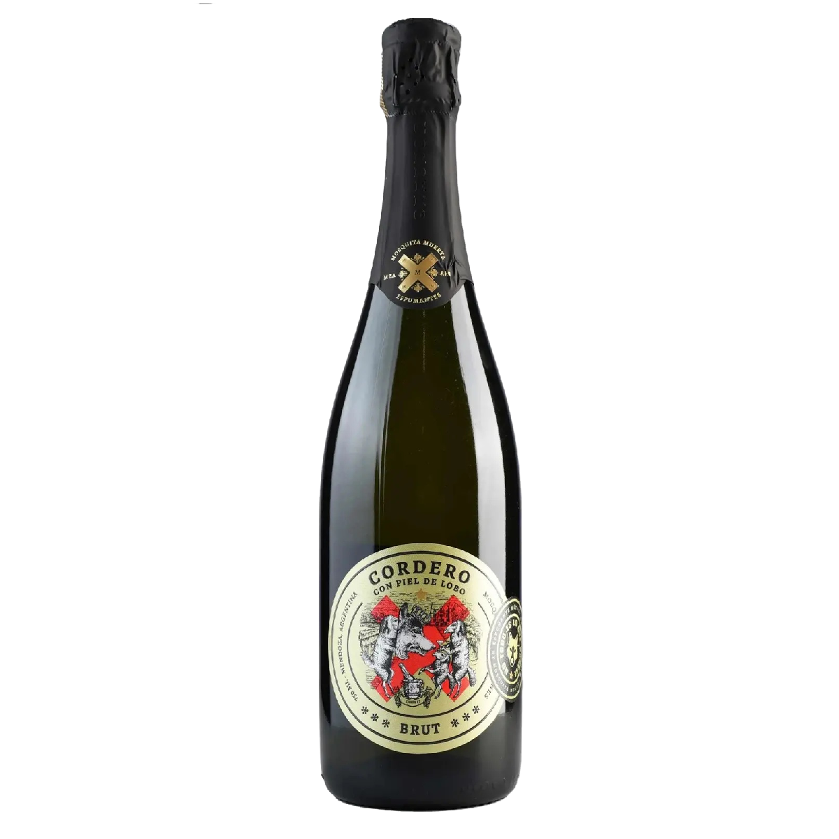 Espumante Argentino Branco Brut Cordero con Piel de Lobo 750ml