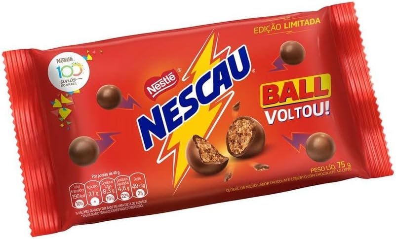 Chocolate NESTLÉ Nescau Ball 75g