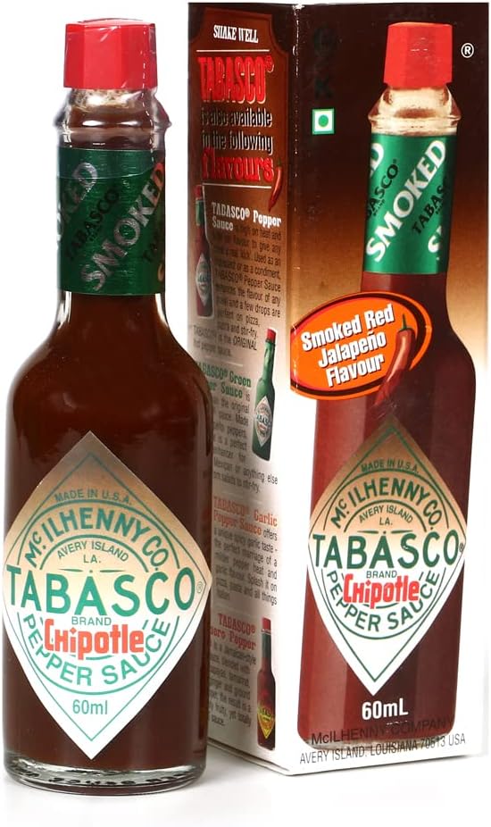 Molho Americano Tabasco Chipotle Pepper Sauce 60 ml