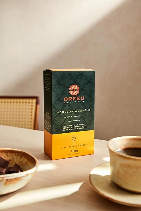 Café Moído Orfeu Bourbon Amarelo 250g
