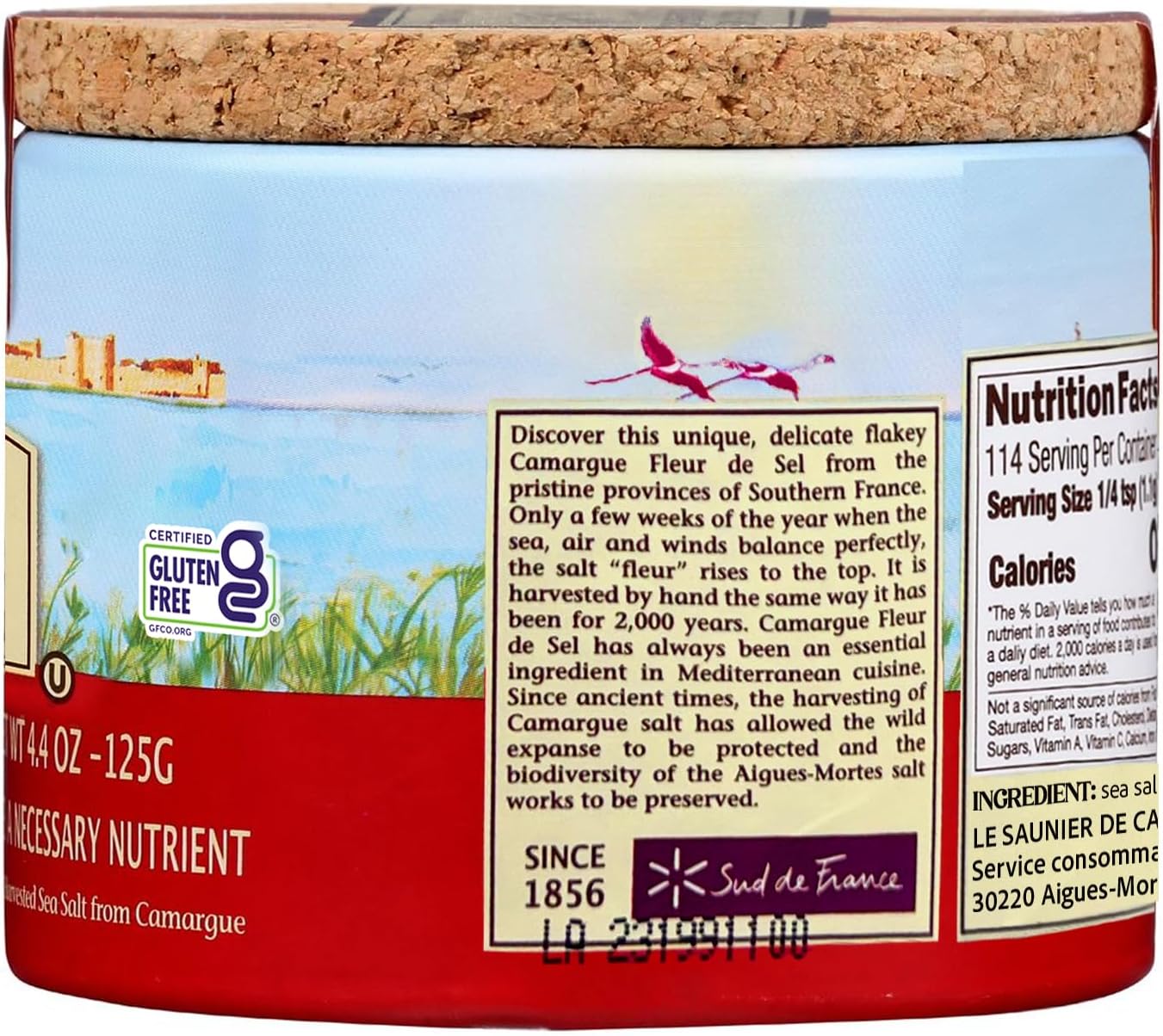 Flor de Sal Francesa Le Saunier de Camargue 125g