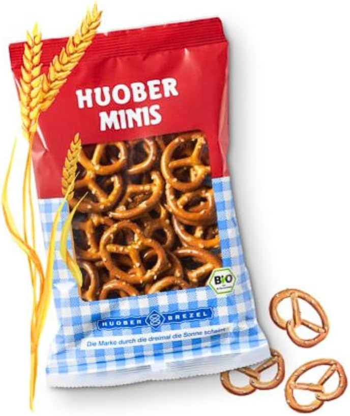 Salgadinhos Alemãos Mini Brezel Orgânico 40g