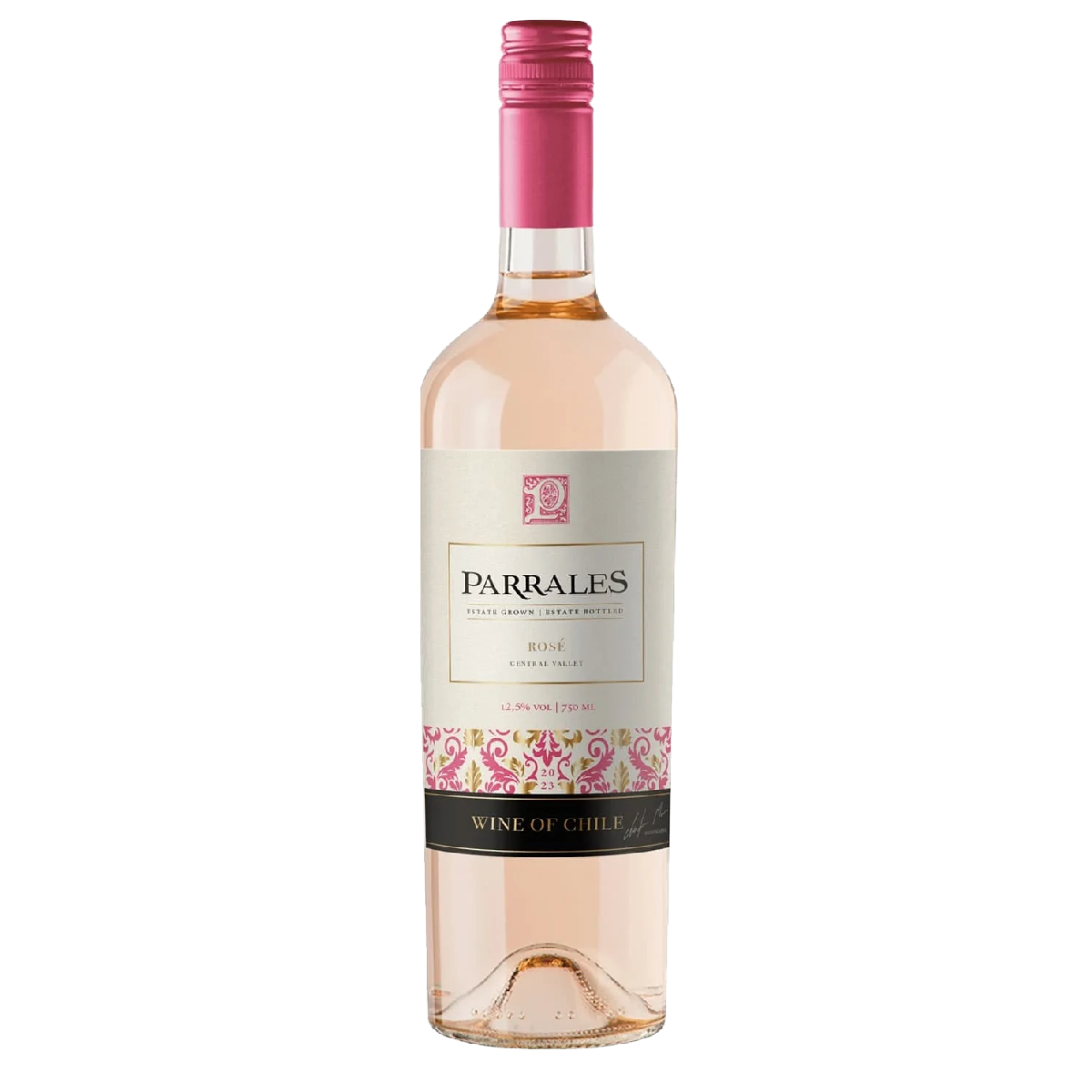 Vinho Chileno Fino Rosé Seco Cabernet Sauvignon Parrales 750ml