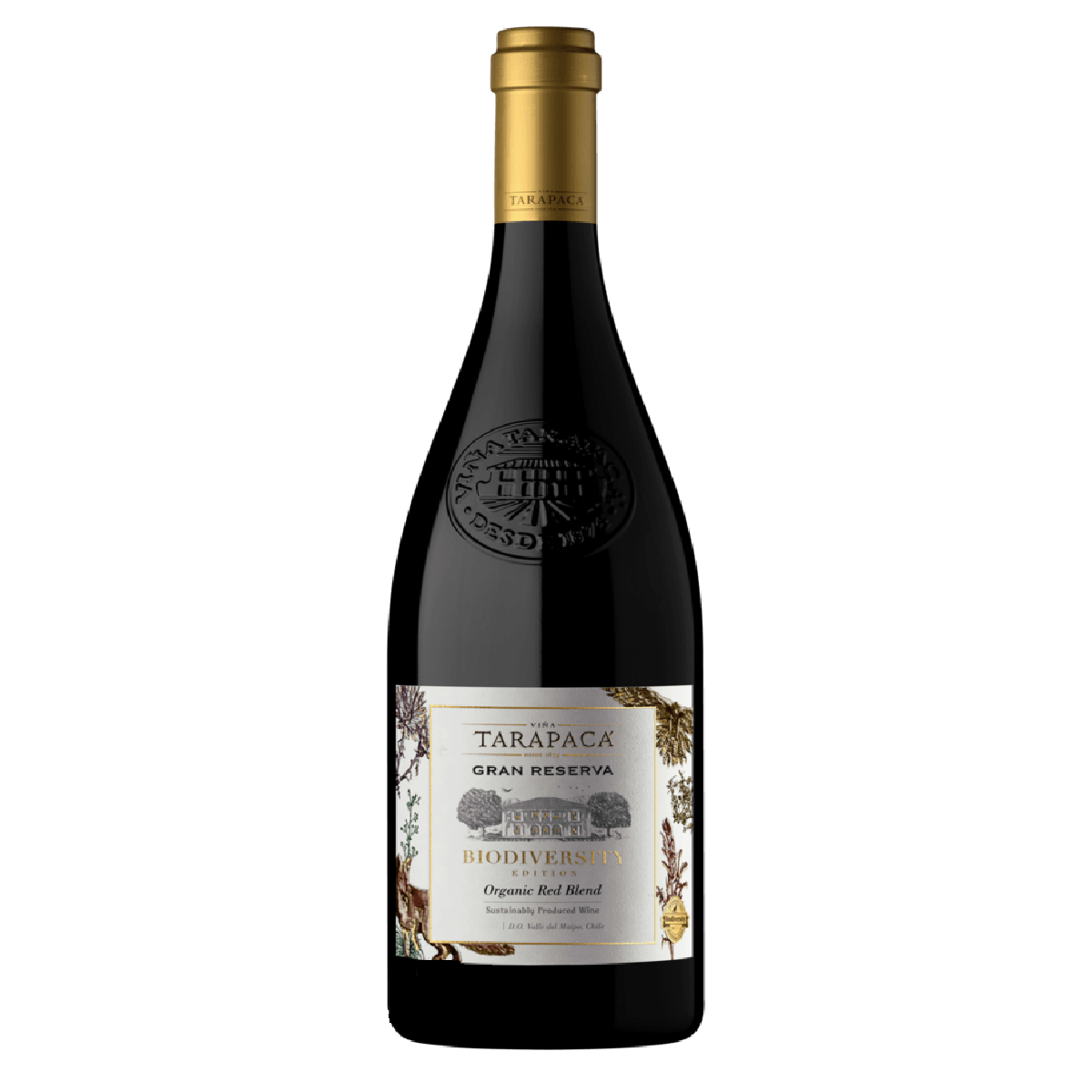 Vinho Chileno Tarapacá Biodiversity Organic Gran Reserva Red Blend 750ml