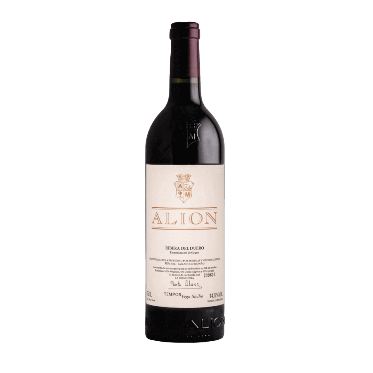 Vinho Tinto Espanhol Alión 2019 750ml