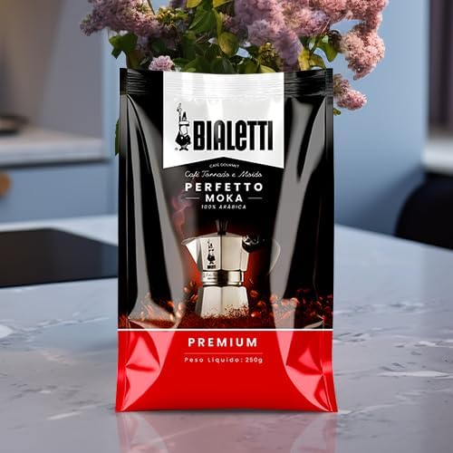 Café Bialetti Mineiro Torrado Moído para Moka Premium 250g