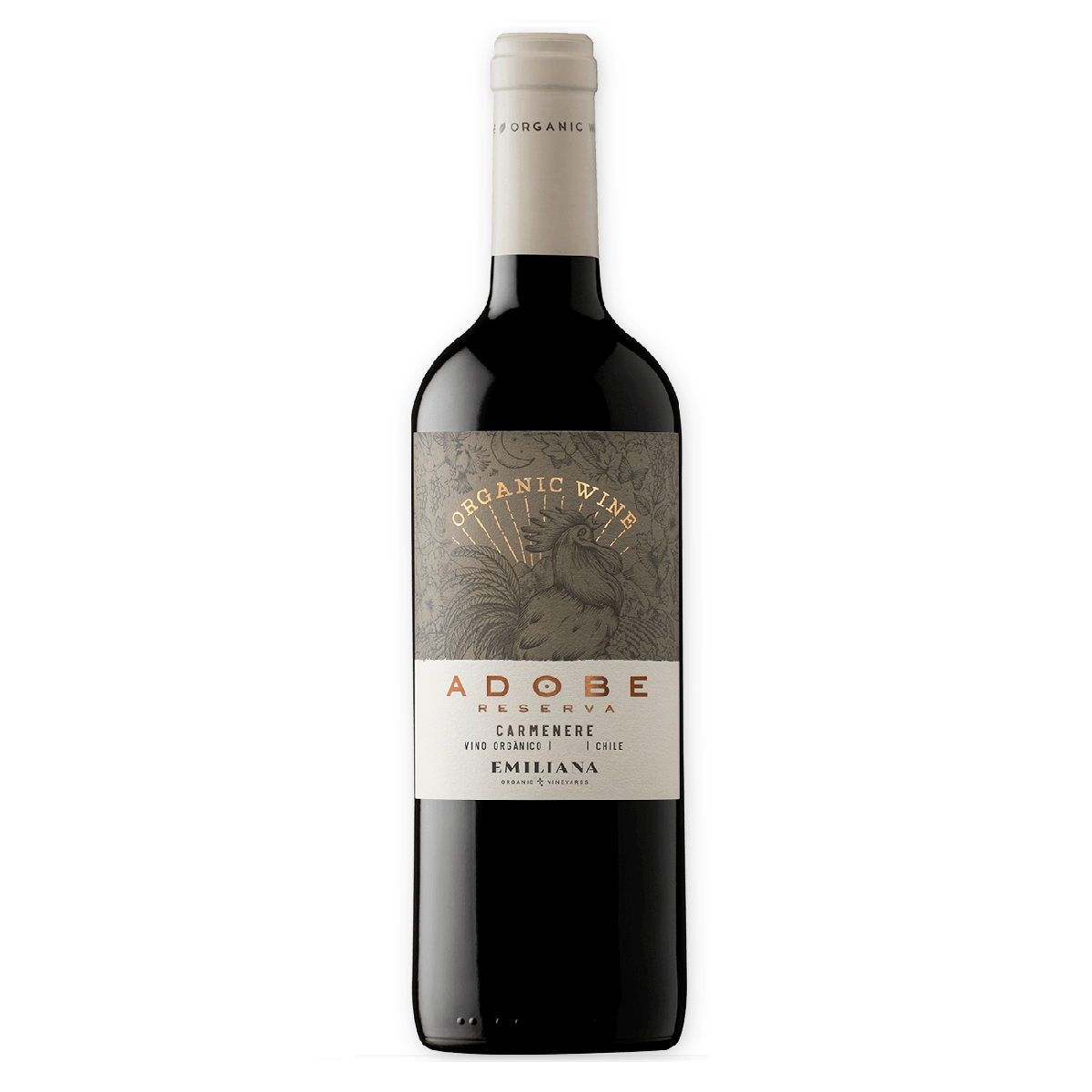 Vinho Tinto Chileno Emiliana Adobe Carménère 750ml