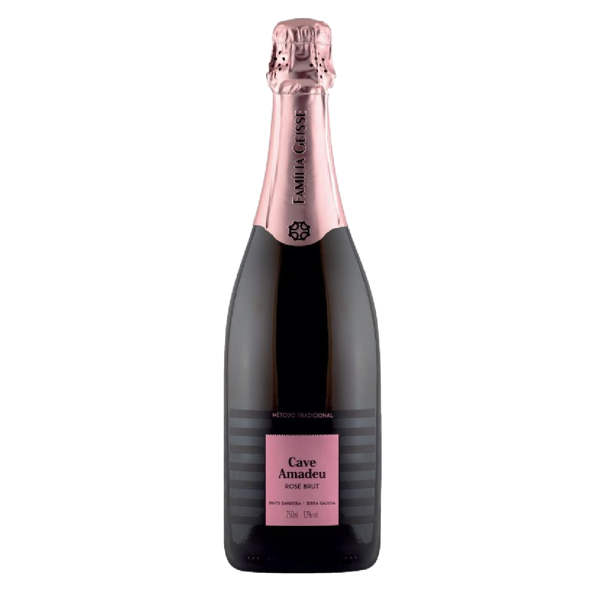 Espumante Brasileiro Cave Geisse Amadeu Rosé Brut 750ml