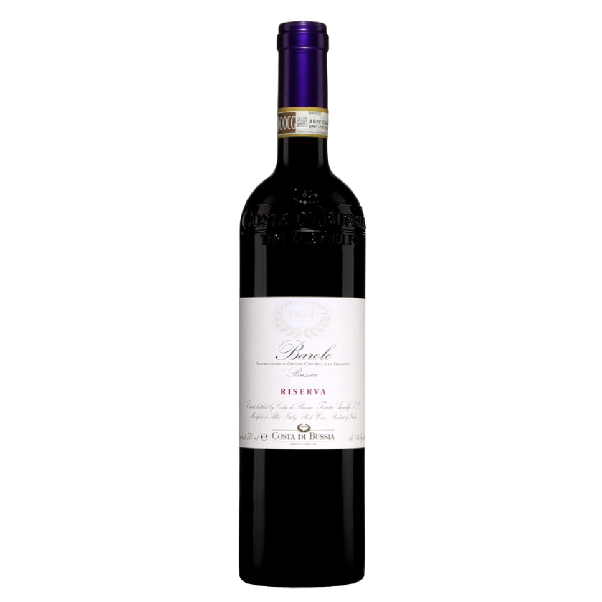 Vinho italiano Barolo Riserva Costa di Bussia 2017 750ml