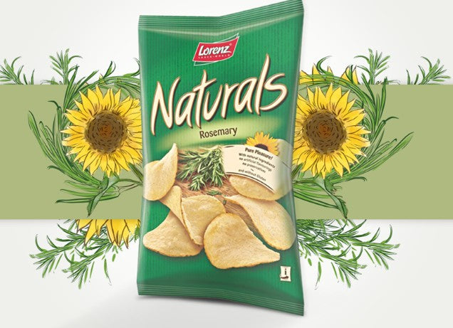 Chips de Batata Alemã Naturals Alecrim 100g