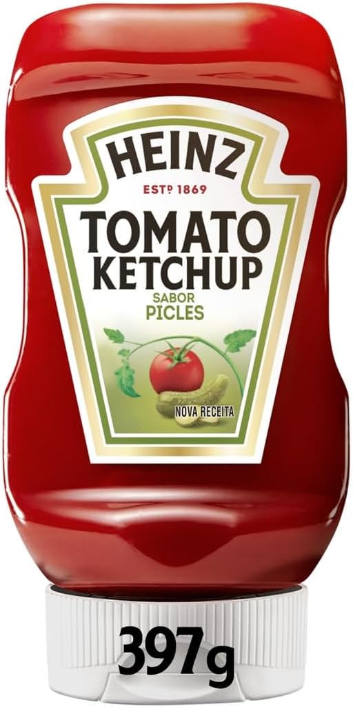 Ketchup Heinz com Picles 397g