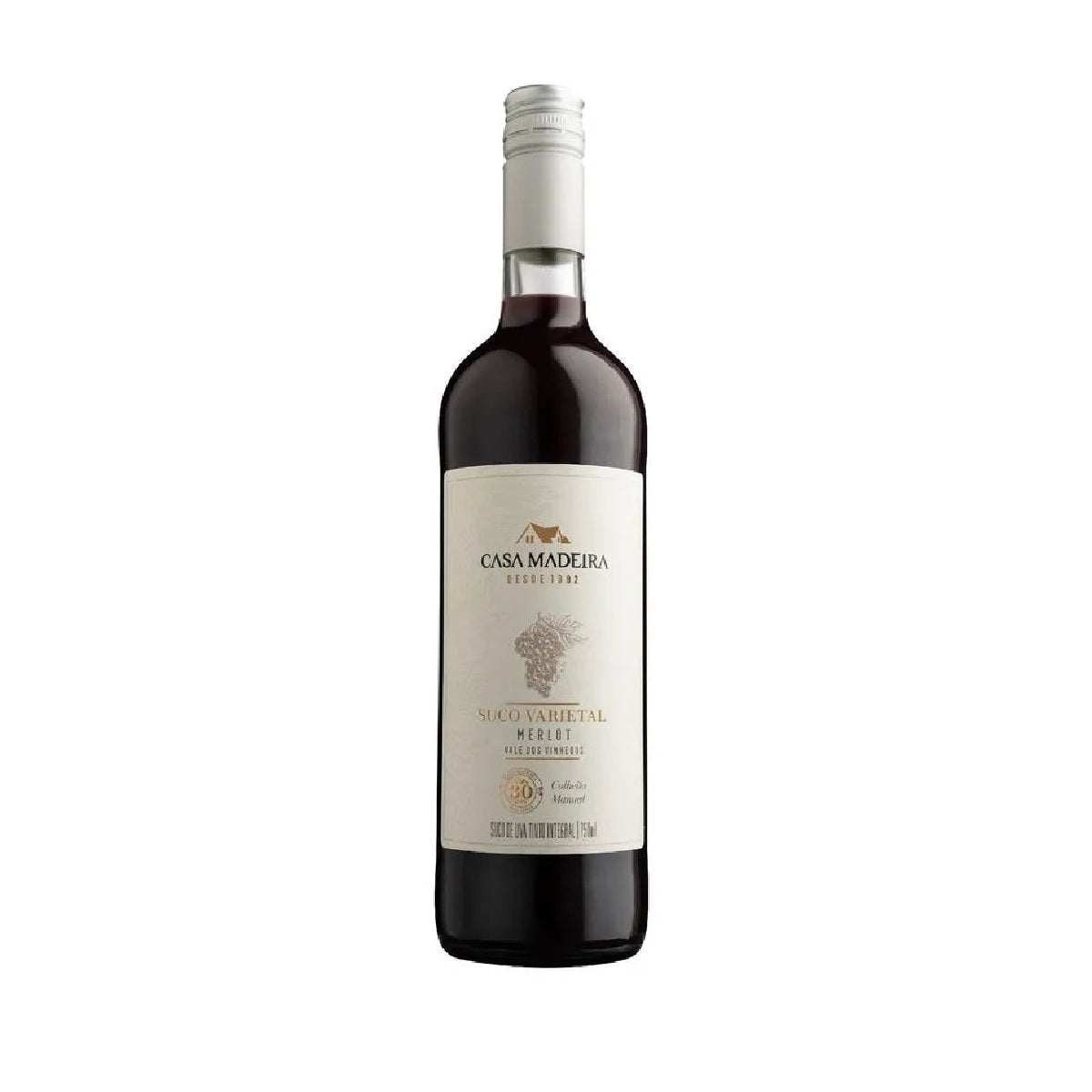 Suco de Uva Casa Madeira Varietal Tinto Merlot 750ml
