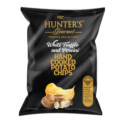 Chips Árabes de Batata Frita Sabor Trufa Branca e Porcini Hunters Gourmet 125g
