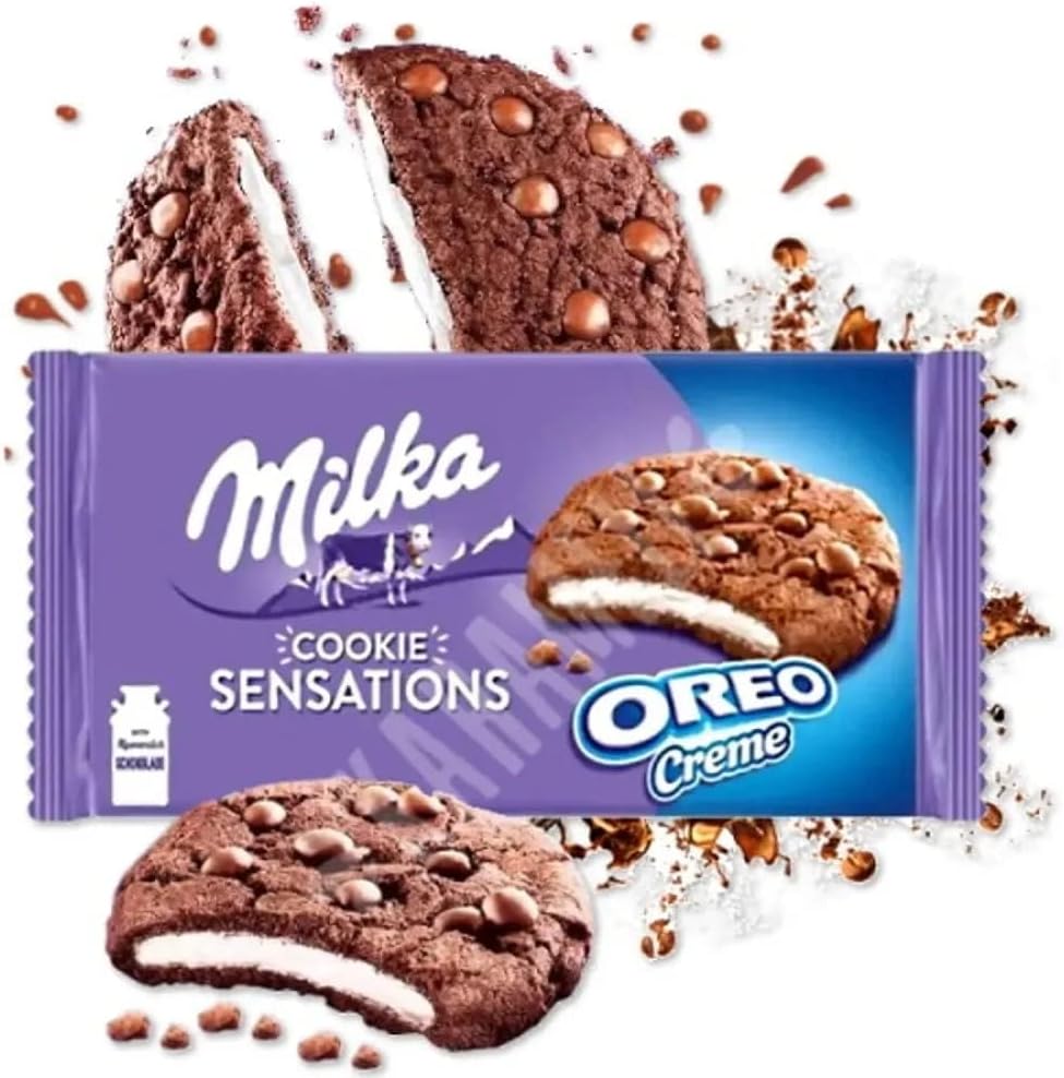 Biscoito Polonês Milka Cookie Sensations Oreo 156g