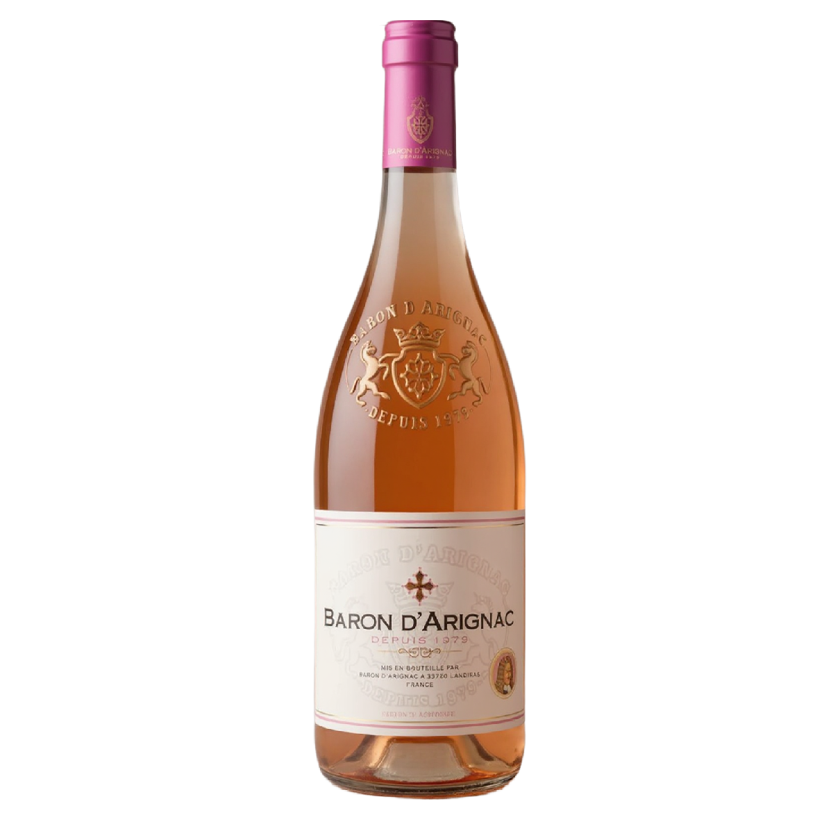 Vinho Francês Rosé Baron D'Arignac 750ml