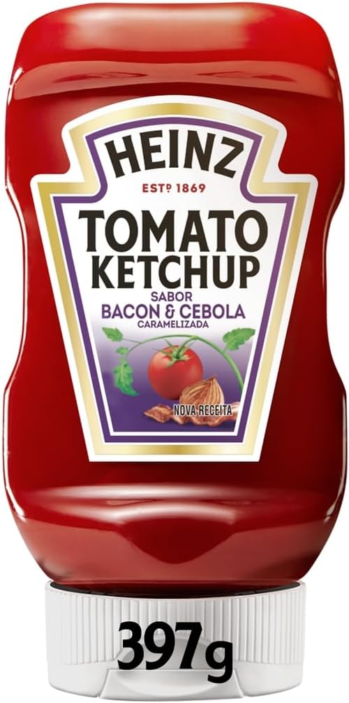 Ketchup Heinz Bacon e Cebola 397g