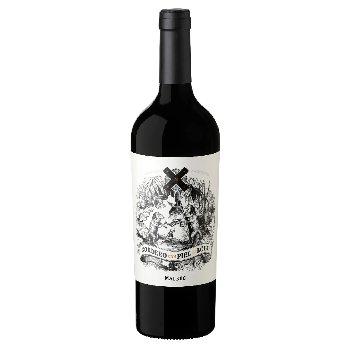 Vinho Tinto Argentino Seco Cordero con Piel de Lobo Malbec 750ml