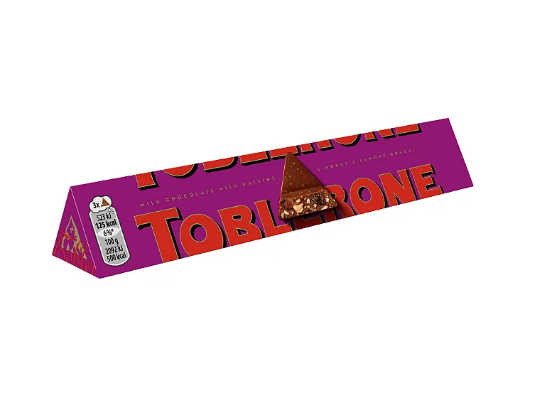 Chocolate Suiço Toblerone Fruit & Nut 100G