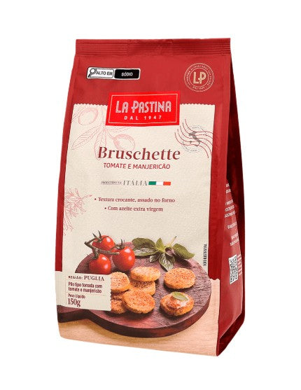 Bruschette Italiano La Pastina Pomodoro e Basilico 150g