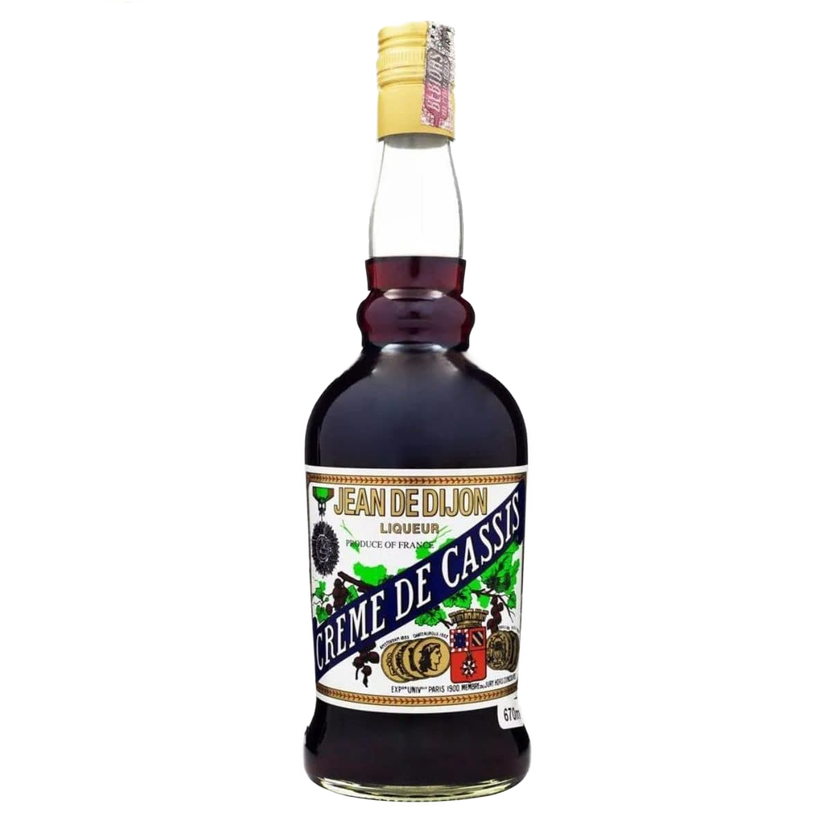 Licor Francês Jean de Dijon Creme de Cassis 700ml